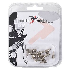 Precision Tartan Athletic Shoe Spikes (Pack of 12) / Silver